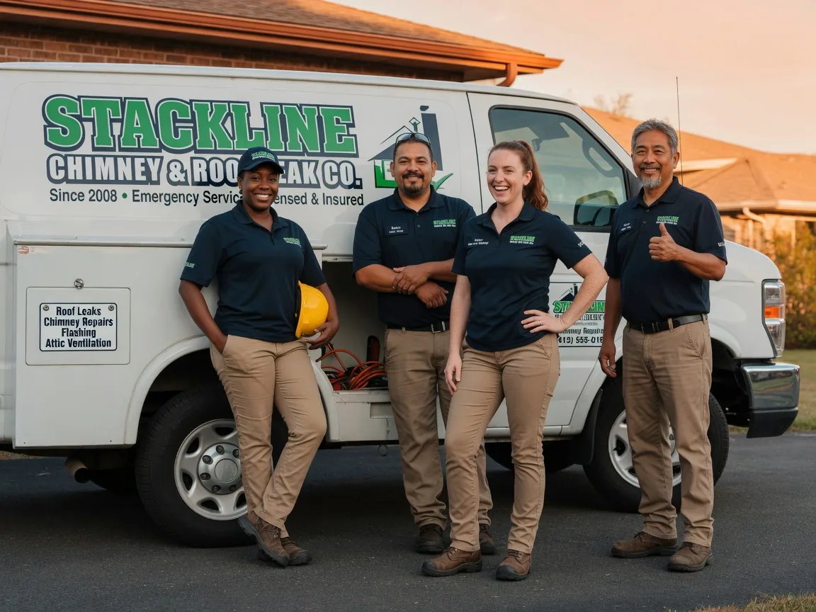 Chimney flashing repair company in Round Lake Beach, IL